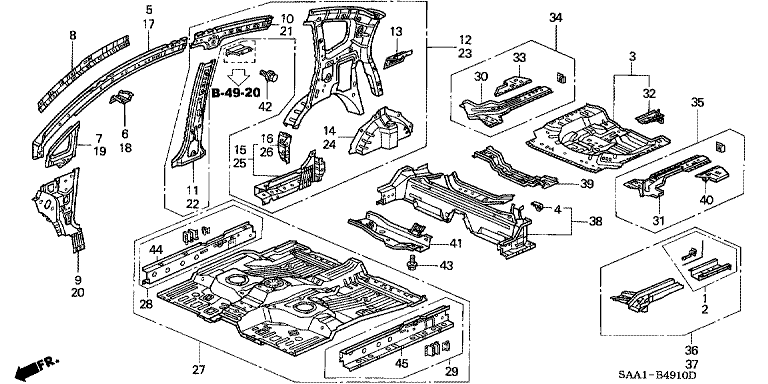 Floor / Inner panel