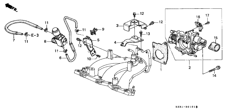 Throttle body (turbo)