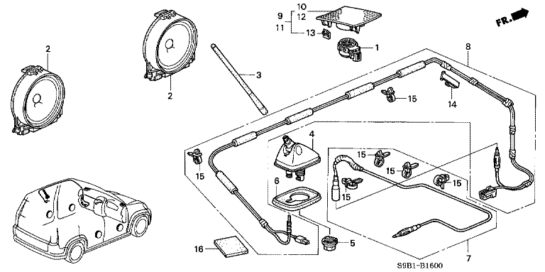 Antenna/speaker