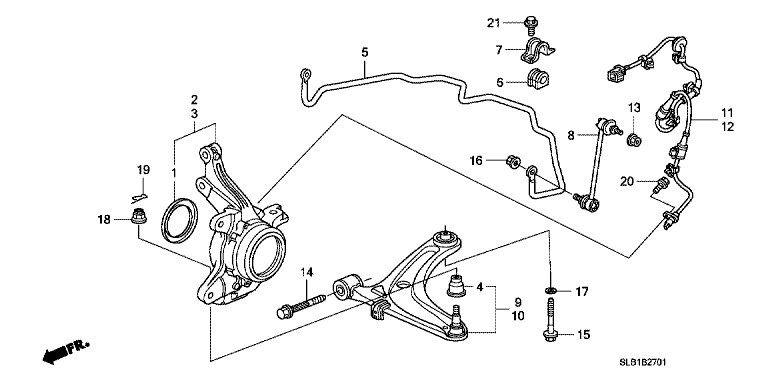 Front Stabilizer/Front Lower Arm (4WD)