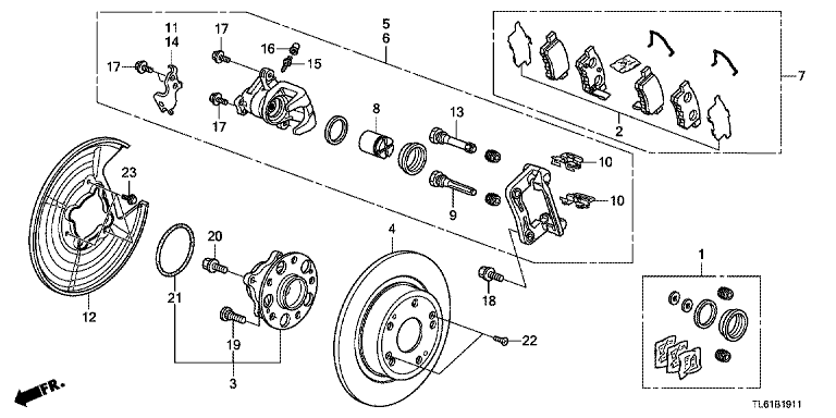 Rear brake (2)