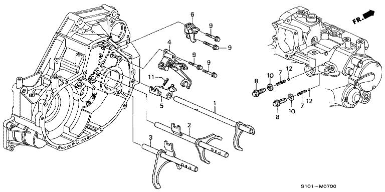 Shift fork