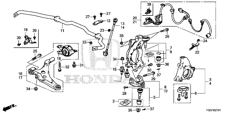 Front Knuckle (TYPE R)