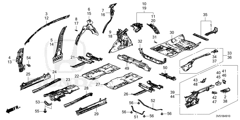 Floor / Inner panel