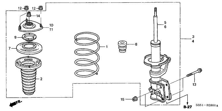 Front damper