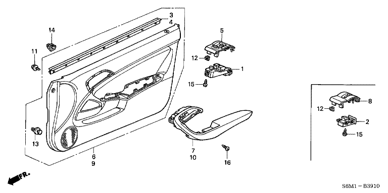 Door lining