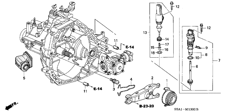 Clutch Release (4WD)