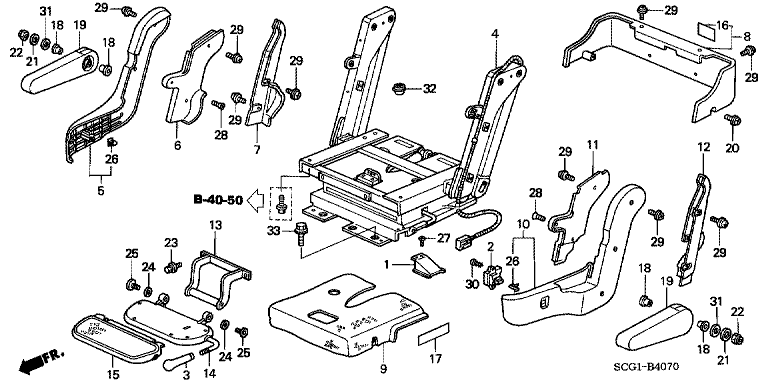 Lifter ASSY. (7-seater)