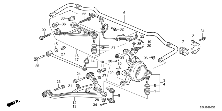 Rear stabilizer / Rear lower arm