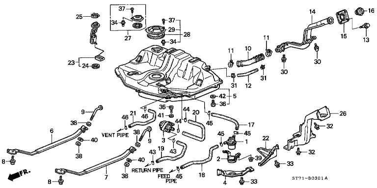 Fuel Tank (Dual Cab)