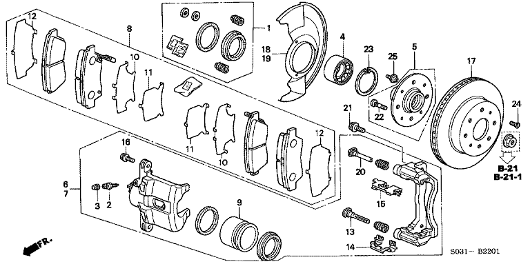 Front brake (2)