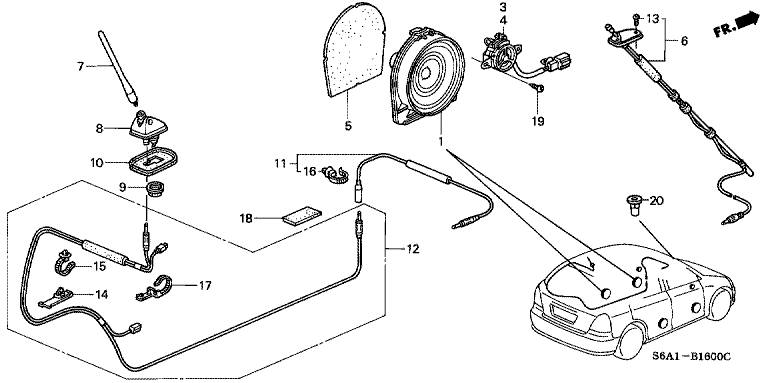 Antenna/speaker