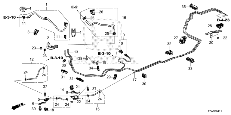 Fuel Pipe (4WD) (2)