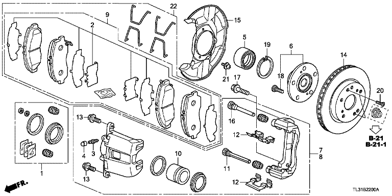 Front brake (1)