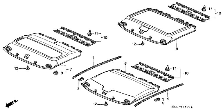 Roof lining