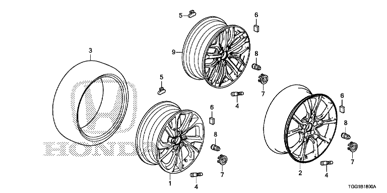 Tire/Wheel disc
