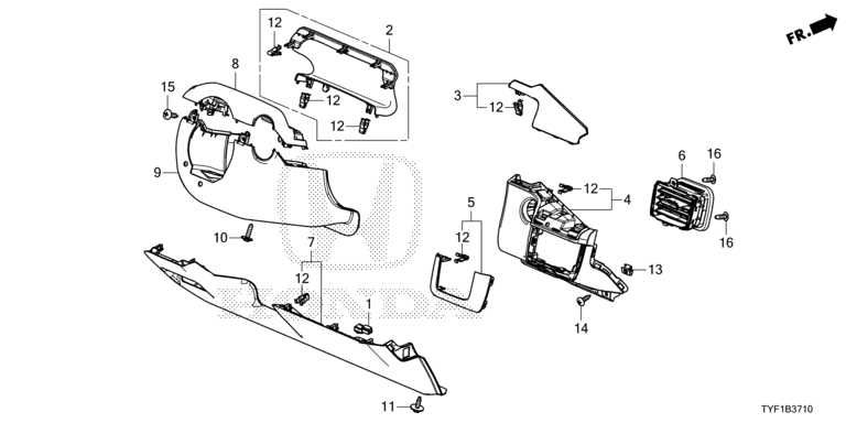 Instrument Panel Garnish (Driver Side)