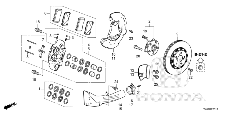 Front brake (TYPE R)