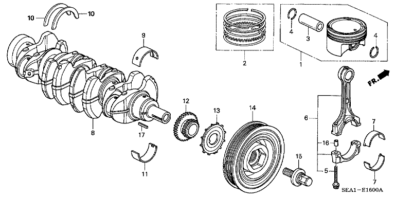 Crankshaft/Piston