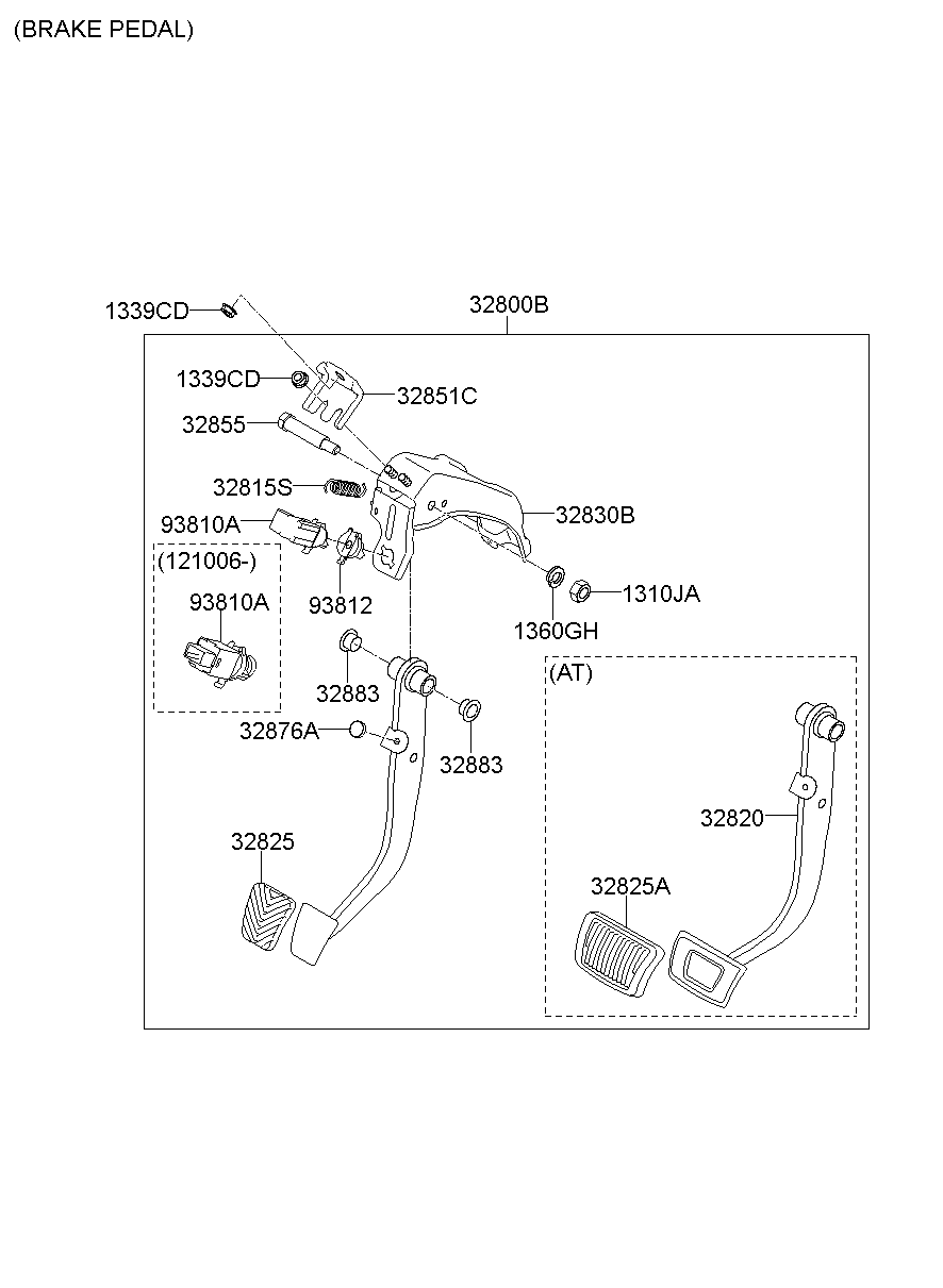 Brake & Clutch Pedal
