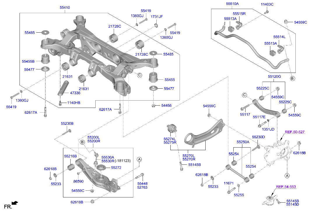 Rear Suspension Control Arm
