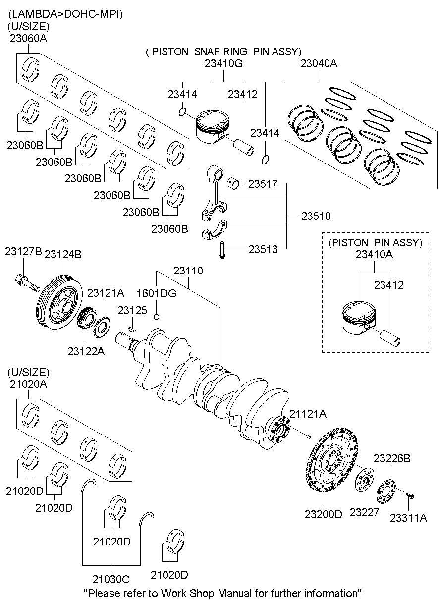 21020-3c930-bearing-set-crank-shaft-hyundai-yoshiparts
