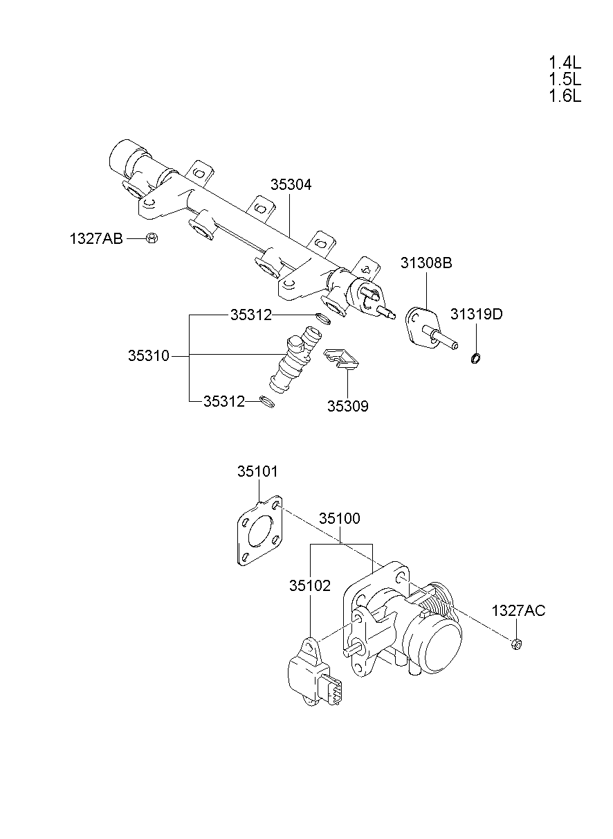 Throttle Body & Injector