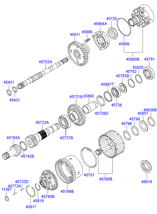 Transaxle Gear