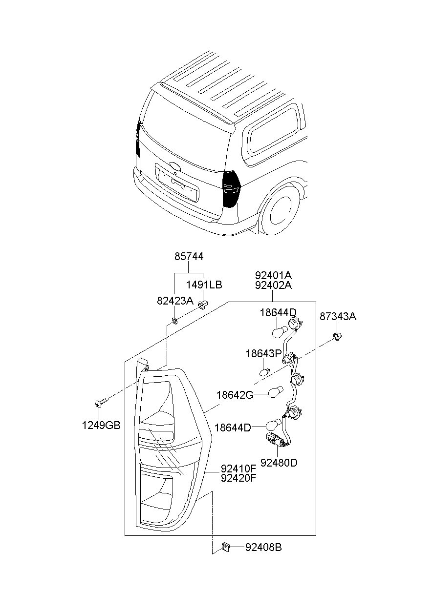Rear Combination Lamp