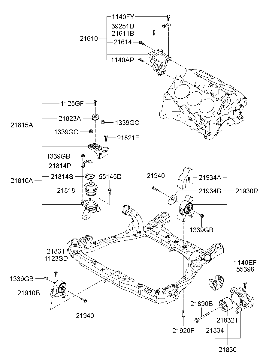 Engine Transaxle Mounting