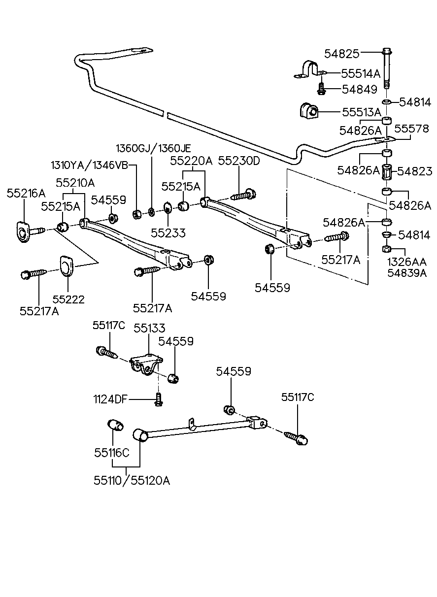 Rear Suspension Control Arm