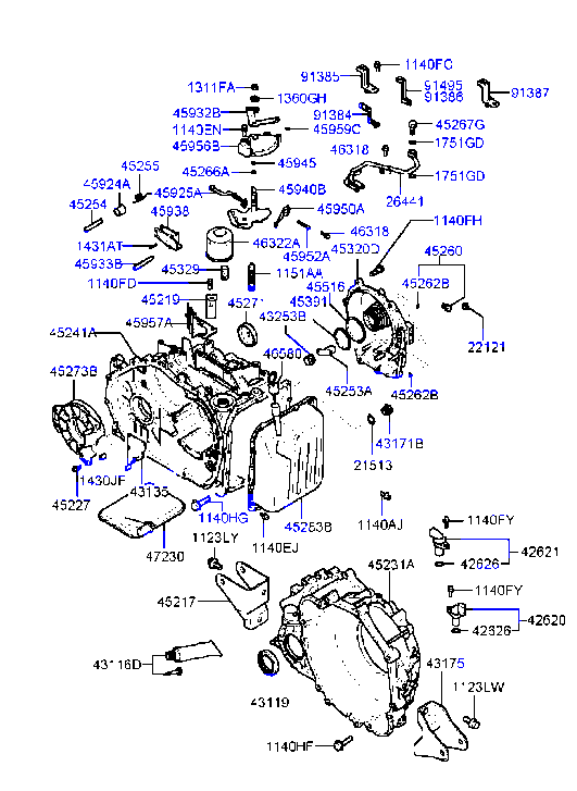 Auto Transmission Case