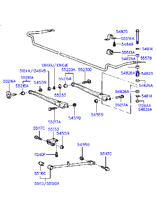 Rear Suspension Control Arm