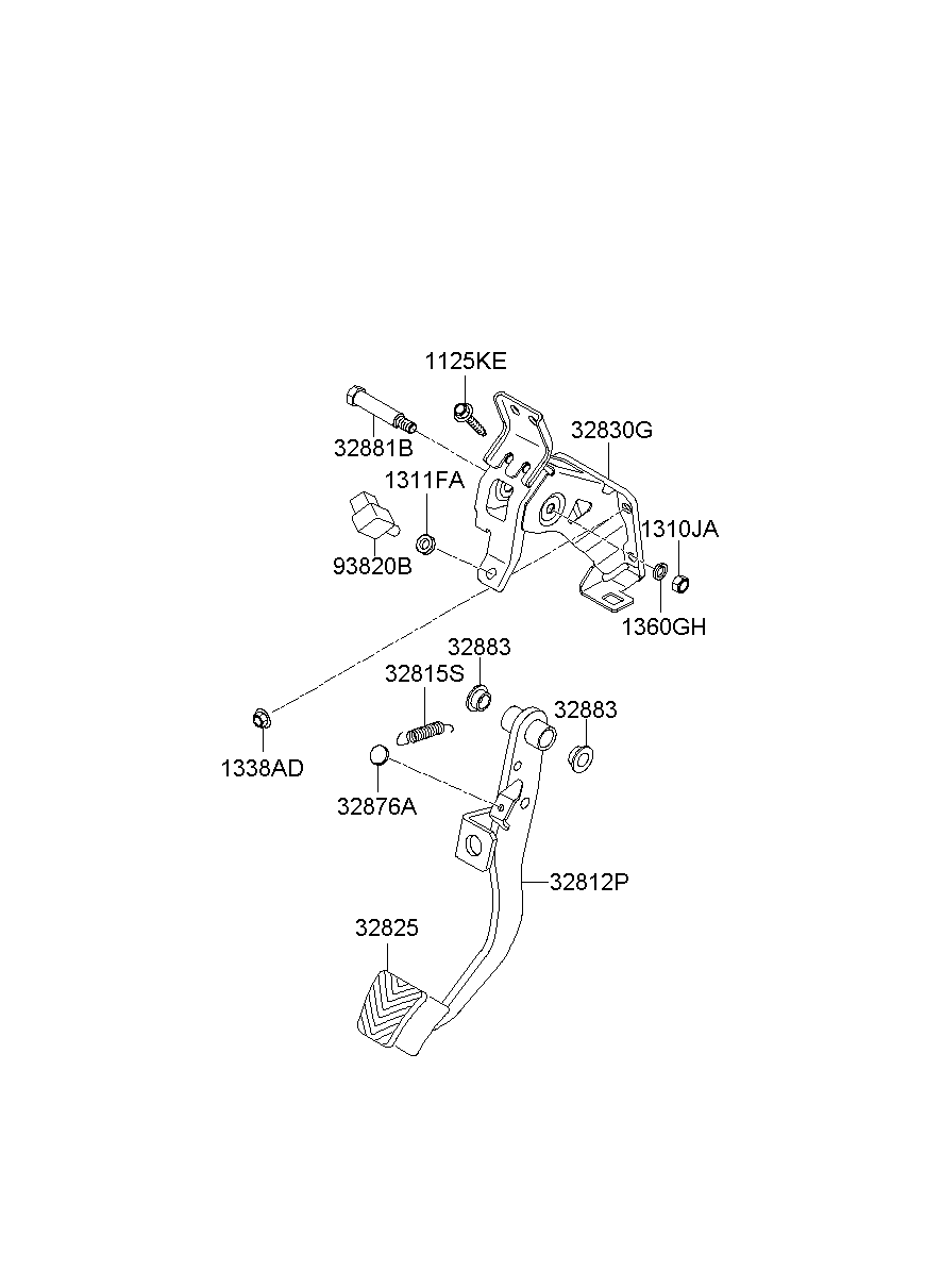 Brake & Clutch Pedal
