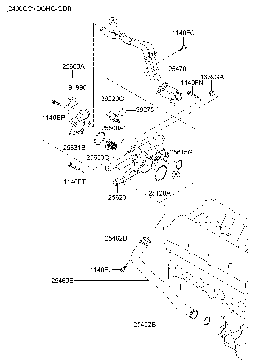 Coolant Pipe & Hose