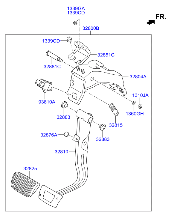 Brake & Clutch Pedal