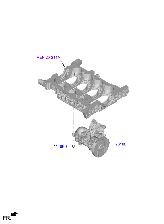 Front Case Oil Filter