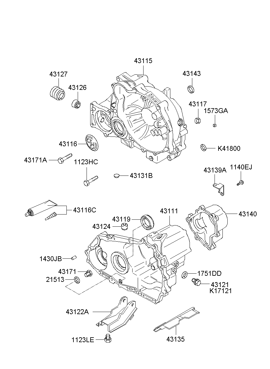 Transaxle Case