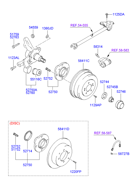 Rear Wheel Hub