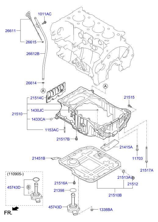 Belt Cover Oil Pan