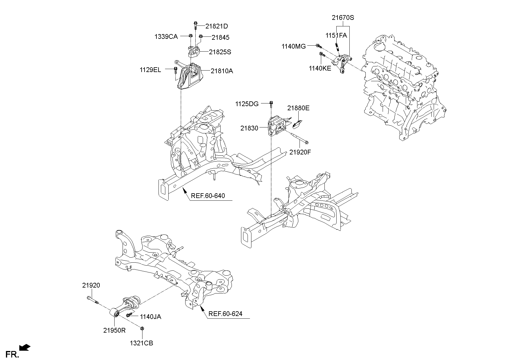 Engine Transaxle Mounting