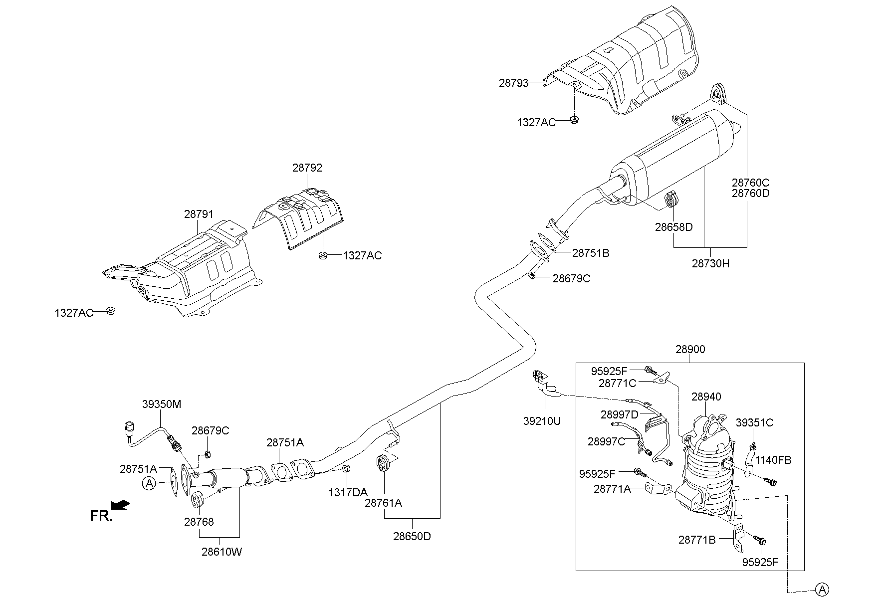 Muffler, Exhaust Pipe