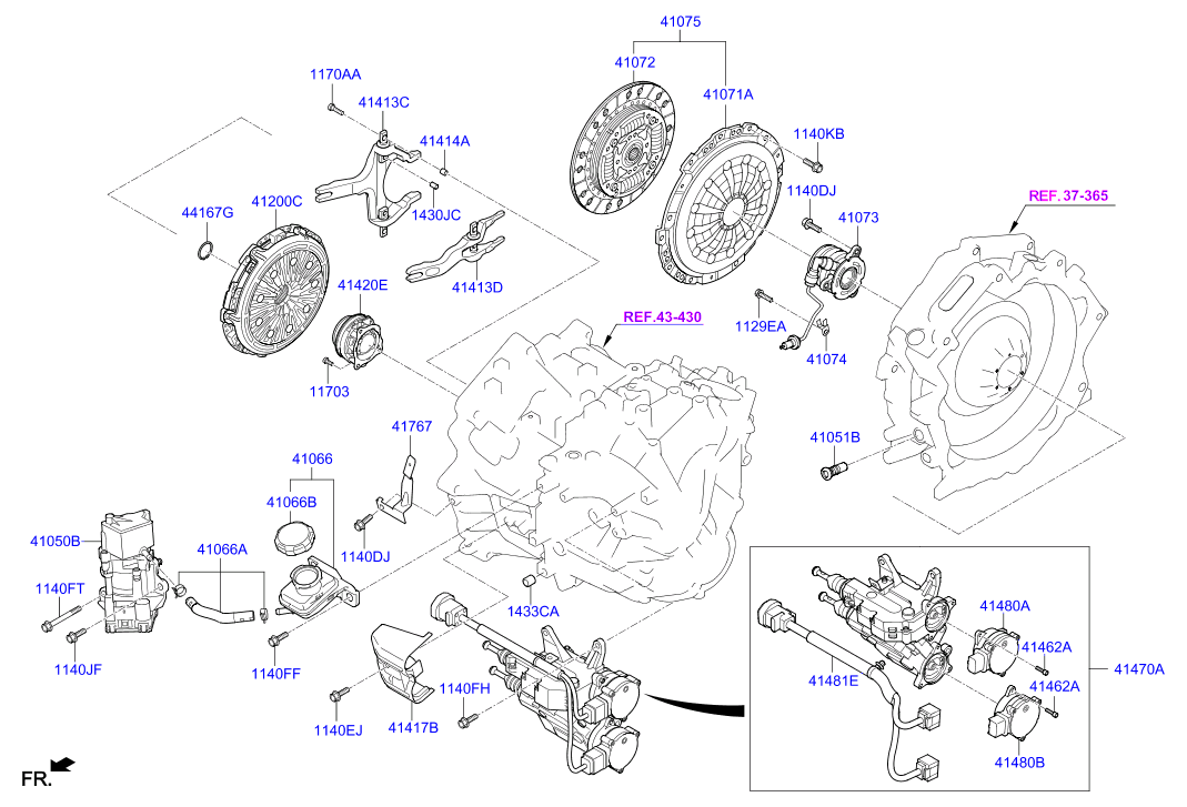 Clutch & Release Fork