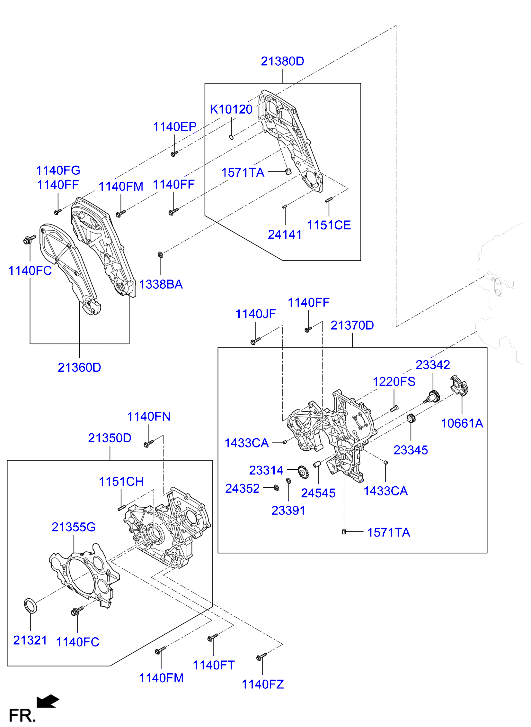 Front Case Oil Filter