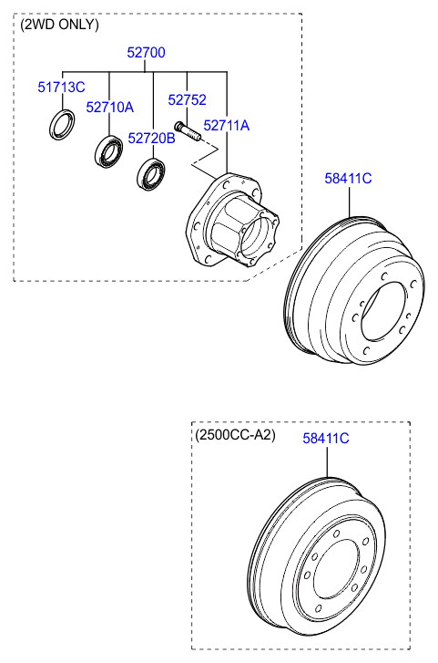 Rear Wheel Hub