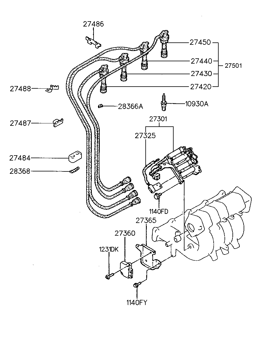 Spark Plug, Cable