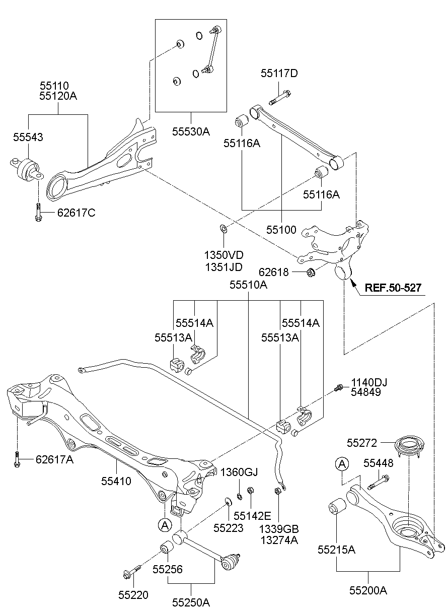 Rear Suspension Control Arm