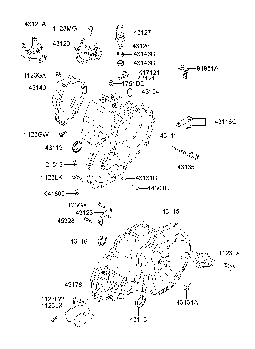 Transaxle Case