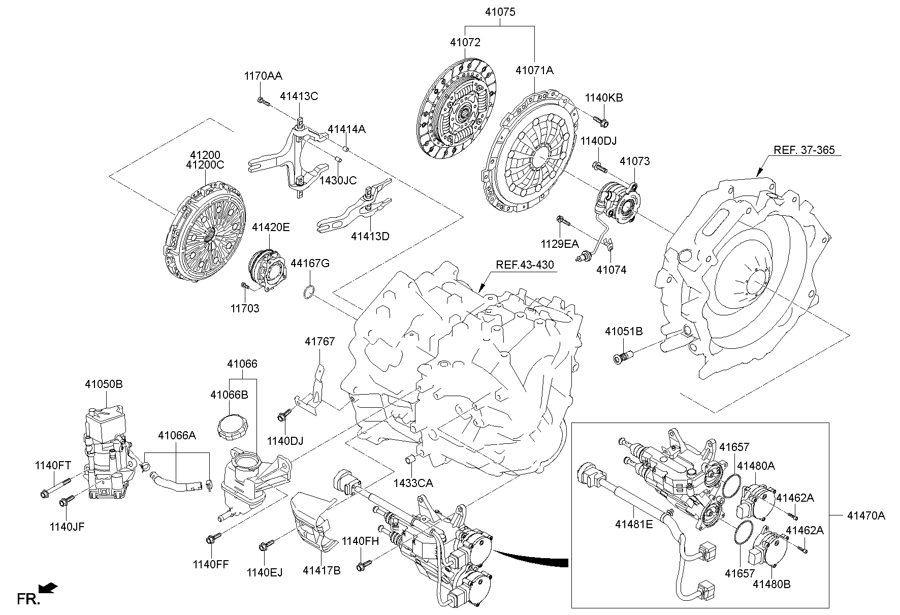 Clutch & Release Fork
