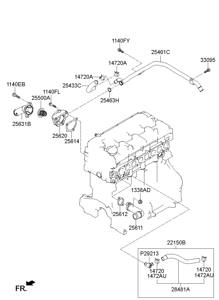 Coolant Pipe & Hose